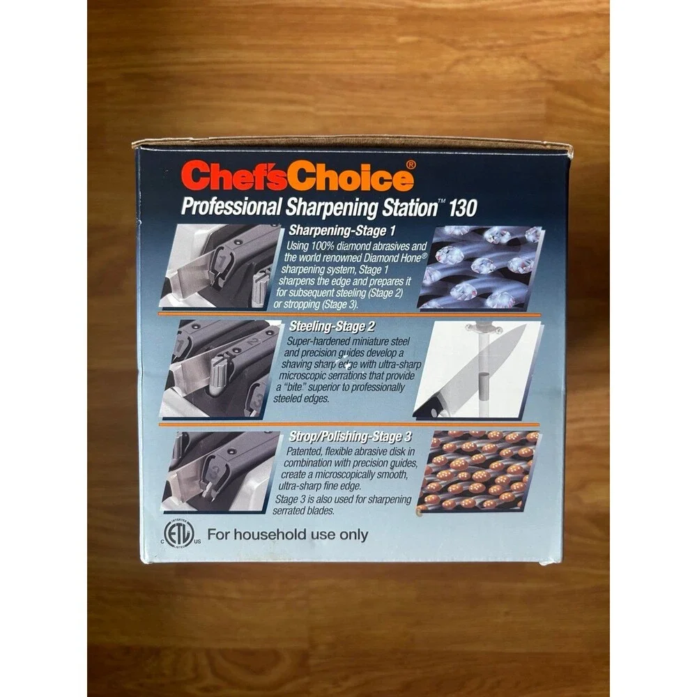 Chef’sChoice Professional Sharpening Station 130 Electric Knife Sharpener Tested
